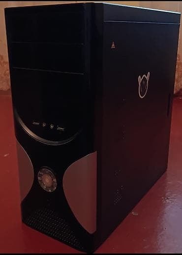 системный блок: Masaüstü kompüter korpusu (ATX Mid-Tower) - Rəng: qara, ön paneldə — 1