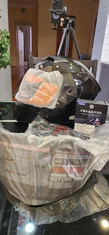 xonca desti: 1 ədəd M razmer kask. kaskın hər 3 tərəfində təhlükəsizlik üçün işıq — 9