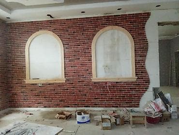 Балконы: Dekorativ daş və kərpic üzlük işləri – satışı və vurulması dasların — 8