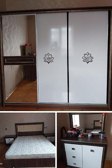 İkinəfərlik çarpayı, Termo, Dolab, 2 tumba, İşlənmiş