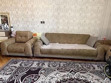 klassik divanlar: 2-ci el divan kreslo satilir, her biri bazalidir. Sinigi sokuyu — 4