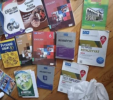 Dərslik və test topluları paketi Məzmun: - İngilis dili: “English — 1