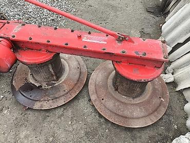 İki barabanlı ot biçən – traktor asqısına qoşulan rotor biçin aparatı