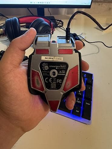 HP Victus masaüstü oyun kompüteri + A4Tech Bloody gaming siçanı