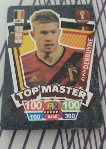 gitara simi: Məhsul: Futbol kolleksiya kartı – Kevin De Bruyne “Top Master” — 1