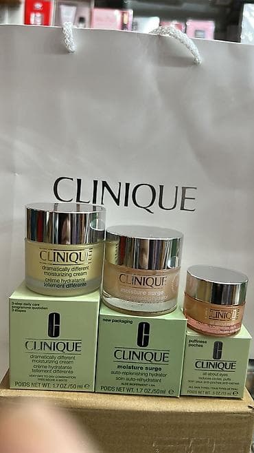 Kosmetik dəst, Clinique, 3 məhsul, Yeni, Pulsuz çatdırılma