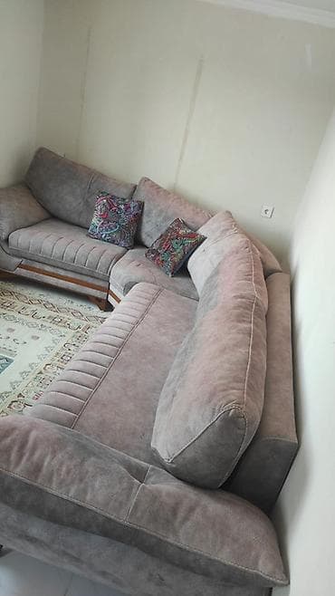 balaca divanlar: Satılır – Künc Divan (L formalı) 📏 Ölçü: 315 × 245 sm ✅ Bazası yoxdur — 1