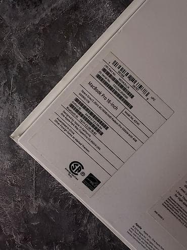 core i: İşlənmiş Apple MacBook, 16 ", Intel Core i9, 1 TB — 6