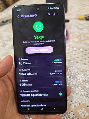 redmi 11 s ekran: Samsung Galaxy A52, 128 GB, rəng - Qara, İki sim kartlı — 3