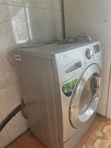 ikinci el printer: Paltaryuyan maşın LG, 6 kq, İşlənmiş, Avtomat, Qurutmasız, Kredit yoxdur, Ünvandan götürmə — 2