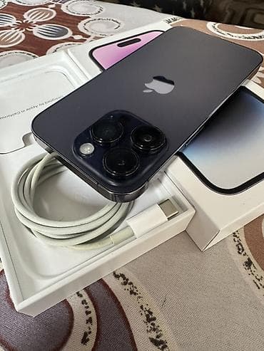 IPhone 14 Pro, 128 GB, Deep Purple, Face ID — 1