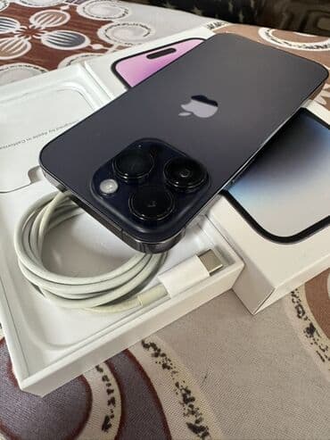 Nokia: IPhone 14 Pro, 128 GB, Deep Purple, Face ID — 1
