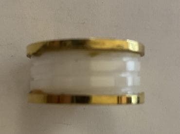 cartier üzüklər: Cartier üslubunda üzük dəsti - Dəstdə 3 ədəd üzük var: 2 ədəd qızılı — 7