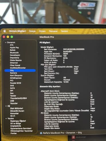 apple ноутбук бу: 14 inch macbook pro m3 pro Kompyuteri ozum amerikadan getirmisem — 9