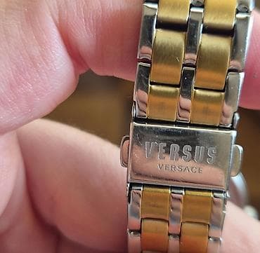 саат: Б/у, Наручные часы, Versace, цвет - Золотой — 3