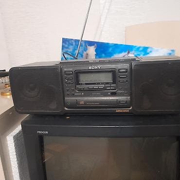 Maqnitofonlar: Sony CFD-26BL portativ stereo radio-kaset və CD pleyerve samsunq — 3