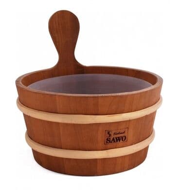 ведро для бани: Sauna aksesuarları Sauna vedrə qaşıq Sauna papağı Sauna aromatı — 3