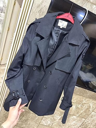 плащь: Плащ, L, цвет - Черный — 2