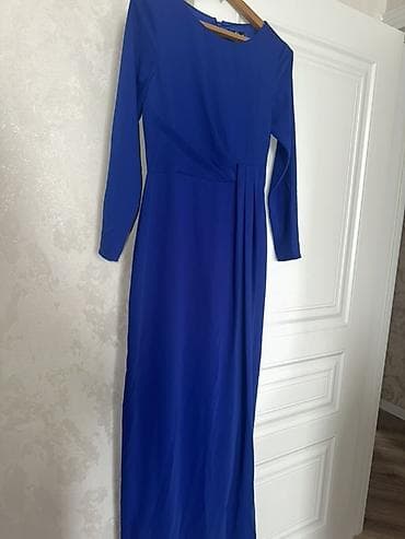 Zərif uzun don – elektrik-mavi rəngdə X Ladyden alinib baha qiymete