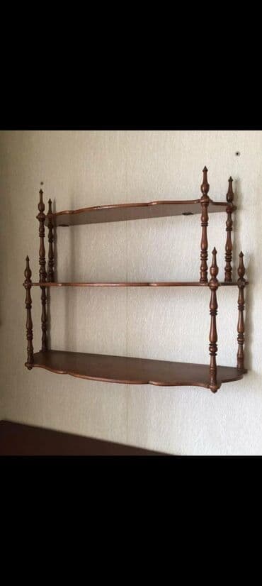 купить полки на стену: Dekorativ rəf, Düz — 2