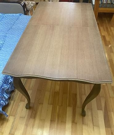 hamam ucun dus: Qonaq masası, İşlənmiş, Açılmayan, Taxta, Dördbucaq masa — 1