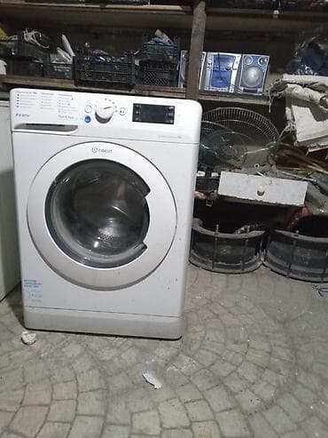 dyson saç feni: Paltaryuyan maşın Indesit, 6 kq, Avtomat, Qurutmasız — 1