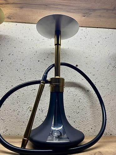 qara brilyant: Premium nərgilə seti (Şəxsi Çantası İlə ) - Modern dizayn: mat tünd — 3