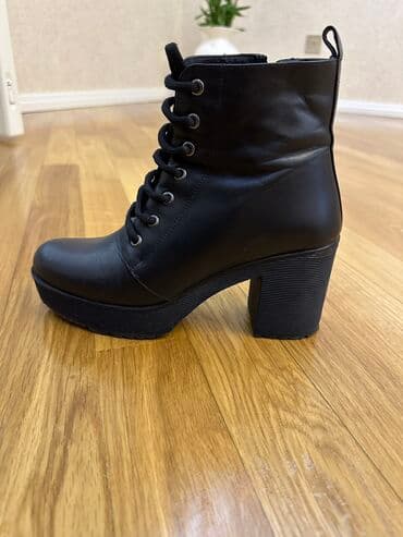 botlar: Ölçü: 37, rəng - Qara, Yeni — 3