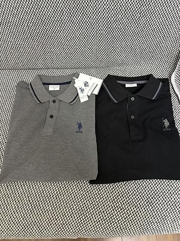 cins: Polo köynək, U.S. Polo Assn, XL, rəng - Boz — 1