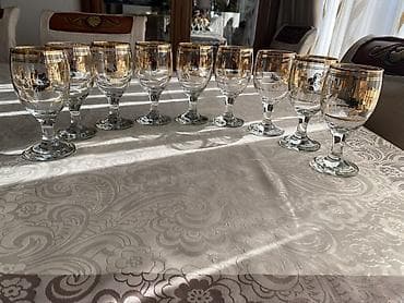 nehre satilir: Qədəhlər, Şüşə, 6 ədədli dəst — 5