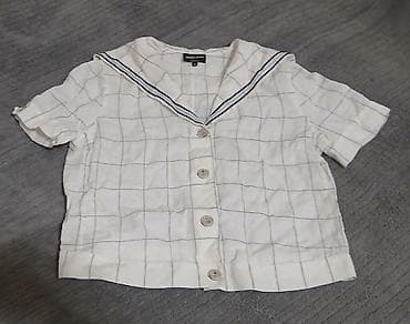 Оригинал,чистый лен. Giorgio Armani qadın bluzası