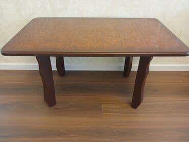 Stullar: Jurnal masası, İşlənmiş, Açılmayan, MDF, Dördbucaq masa — 2