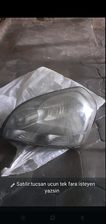 on suse: Hyundai Tucson üçün ön fara (tək ədəd) - Orijinal tip far korpusu — 1