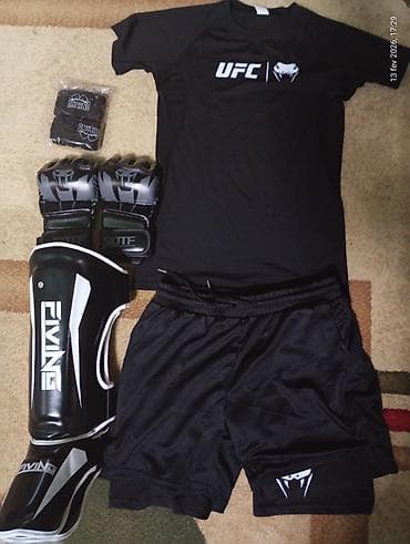 İdman çantaları: Döyüş idmanları üçün tam ekipman dəsti HAMISI YENİ İŞLƏNMİYİB İŞ GÜC — 5