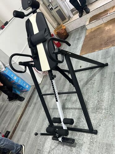 Digər idman və istirahət malları: Tərs asılma (inversion) trenajoru - Məqsəd: Onurğa sütununun — 2