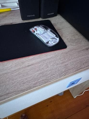 iphone 11 dual: RGB işıqlı qara korpuslu masaüstü kompüter, oyun ucun yigilib — 5