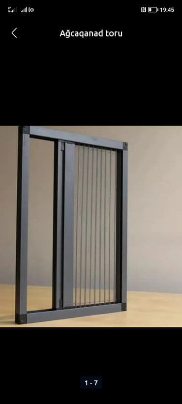 qapi ucun perdeler: Agcaqanad torlari qapl ve pencere ucun — 7