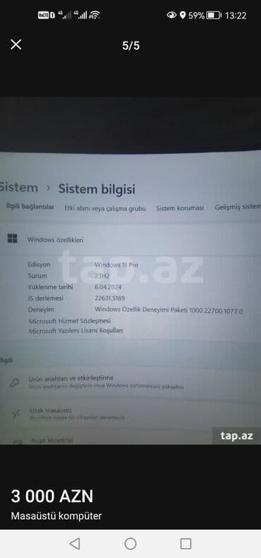 masaüstü kompüterlər kontakt home: Salam Masaustu komputer satilir 1 ildi işdedirem az istifade olunub — 3