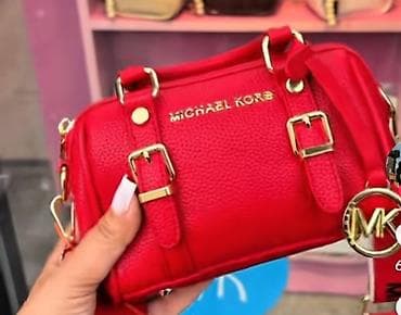 ysl canta: Qırmızı çiyin/çapraz çanta – Michael Kors loqolu teze 30 almisam hec 1 — 1
