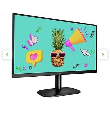sony notebook 2020: AOC 24” LED monitor - 23.8 düym ekran diaqonalı, nazik çərçivə — 2