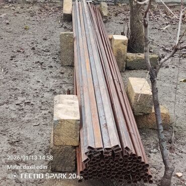 cox maraqli tort sekilleri: 20 lik turba metresi 1.50 ) profil 4 ün 2 yə 10 ədəd 6 metrə boyunda — 8