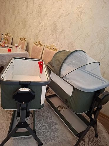 usag bewiyi: Oğlan və qız üçün, Yeni, Dördbucaq, Beşik, Matras ilə, Yellənmə mexanizm ilə — 5