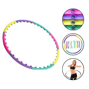 İdman və istirahət: Halqa (Hoola Hup) - Masaj funksiyalı. Original 🪪 şəxsi̇yyət — 1