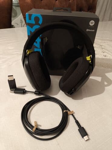 mikro nauşnik satışı: Yeni Simsiz (Bluetooth) Qulaqcıqlar, Logitech, rəng - Qara — 2