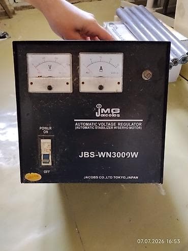 stabilizer: İşlənmiş, Ev üçün, 1 faza, Gərginliy stabilizatoru, Ödənişli çatdırılma, Ünvandan götürmə, Kredit yoxdur — 1