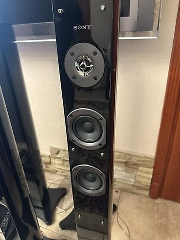 modem ev interneti: Sony ev kinoteatrı – 5.1 kanal qüllə akustika və AV-receiver/DVD — 2