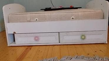 Для девочки и мальчика, Кровать, С матрасом, С выдвижными ящиками — 3
