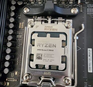 komputer işləri: Ram 192 GB. əməliyyat bloku, Prosessor: AMD Ryzen 9 7950X Video kart — 7