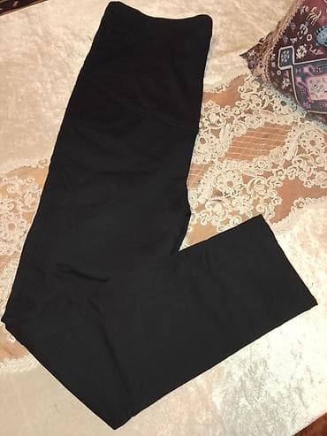 legi: Təzədir. Qadınlar üçün qara hamiləlik legginsləri - Rəng: qara — 5