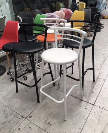 декоративная мебель: Hundurluk 72 Bar oturacaqlari material demirdir oturan yeri kojadir — 3